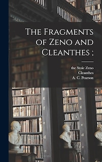 Front cover_The Fragments of Zeno and Cleanthes;
