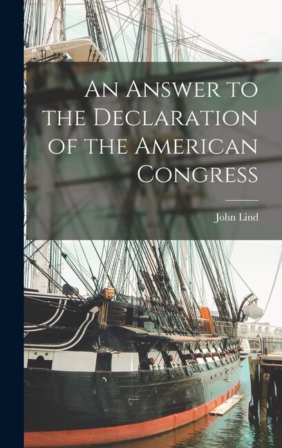 Front cover_An Answer to the Declaration of the American Congress [microform]