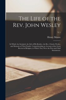 Front cover_The Life of the Rev. John Wesley