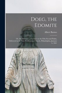 Front cover_Doeg, the Edomite