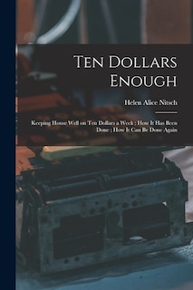 Front cover_Ten Dollars Enough