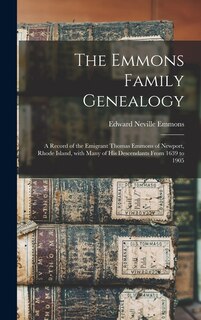 Front cover_The Emmons Family Genealogy