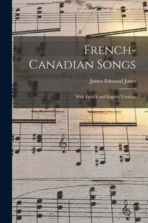 Couverture_French-Canadian Songs [microform]
