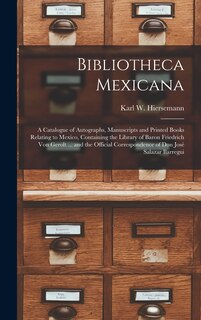 Front cover_Bibliotheca Mexicana