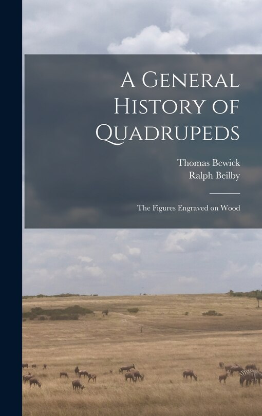 Couverture_A General History of Quadrupeds