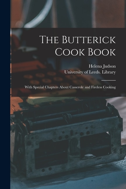 Front cover_The Butterick Cook Book