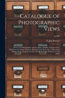 Front cover_Catalogue of Photographic Views