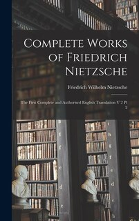 Couverture_Complete Works of Friedrich Nietzsche