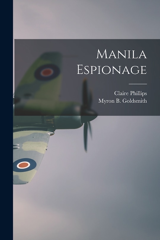Front cover_Manila Espionage