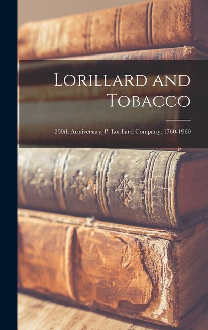 Front cover_Lorillard and Tobacco