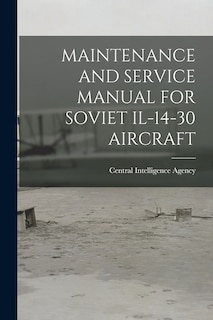 Front cover_Maintenance and Service Manual for Soviet Il-14-30 Aircraft