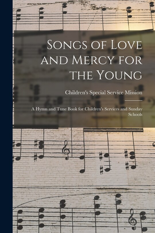 Couverture_Songs of Love and Mercy for the Young