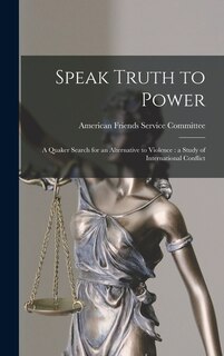 Front cover_Speak Truth to Power