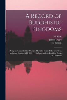 Front cover_A Record of Buddhistic Kingdoms