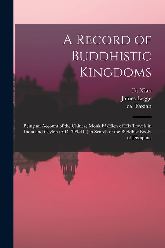 Front cover_A Record of Buddhistic Kingdoms