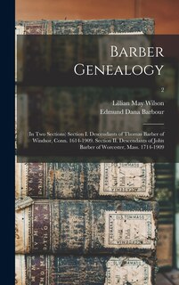 Front cover_Barber Genealogy