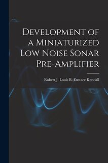 Couverture_Development of a Miniaturized Low Noise Sonar Pre-amplifier