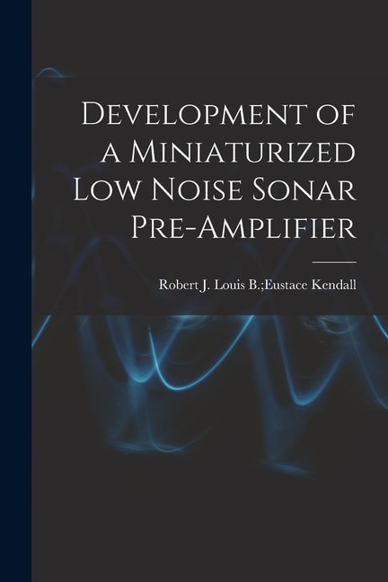 Couverture_Development of a Miniaturized Low Noise Sonar Pre-amplifier