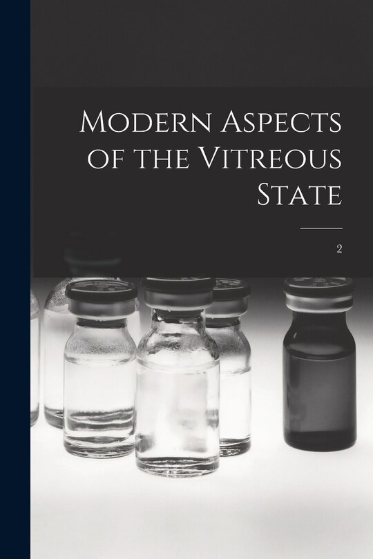 Couverture_Modern Aspects of the Vitreous State; 2