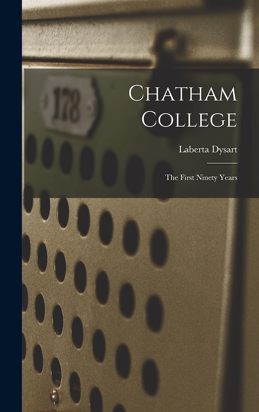 Front cover_Chatham College