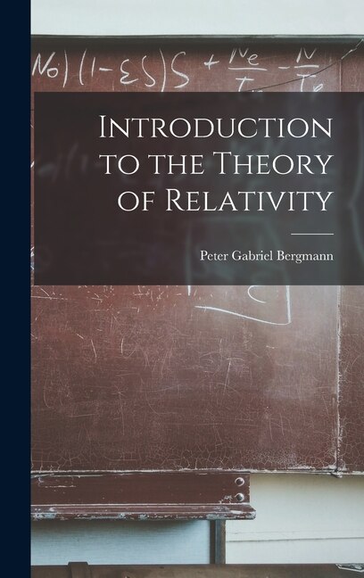 Front cover_Introduction to the Theory of Relativity