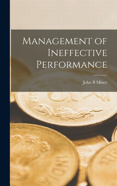 Front cover_Management of Ineffective Performance