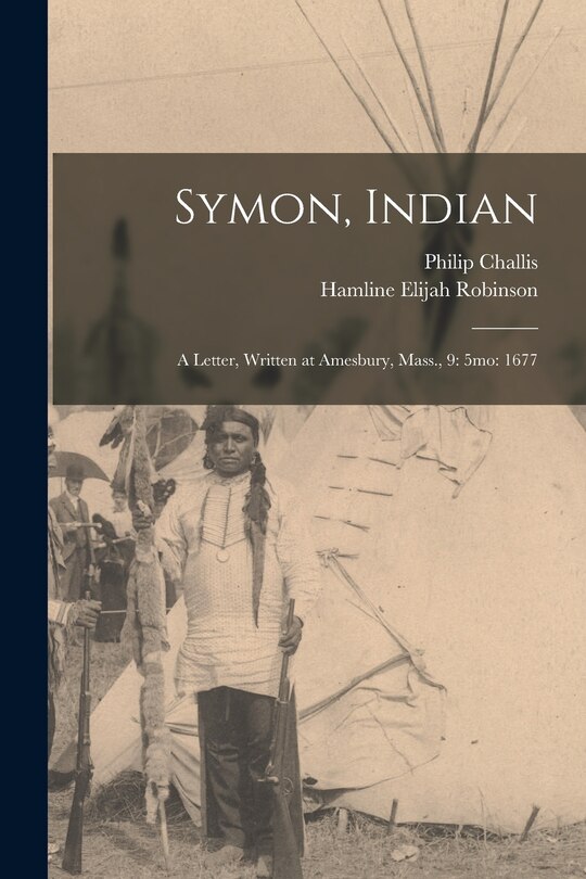 Front cover_Symon, Indian