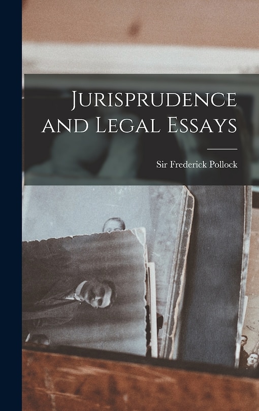Couverture_Jurisprudence and Legal Essays
