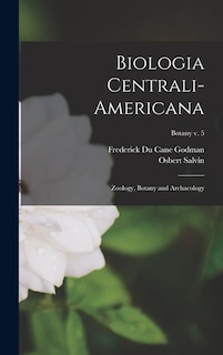 Front cover_Biologia Centrali-americana