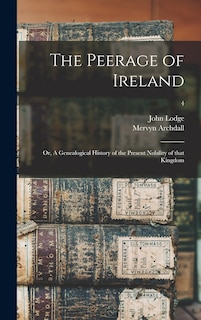 Couverture_The Peerage of Ireland