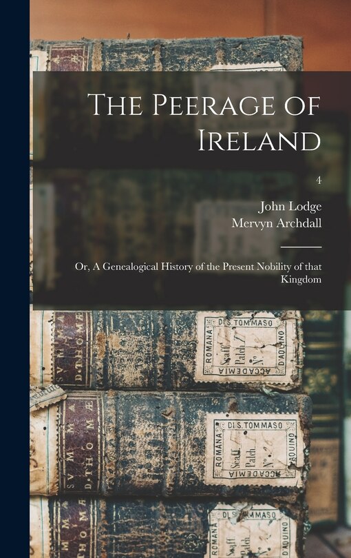 Couverture_The Peerage of Ireland