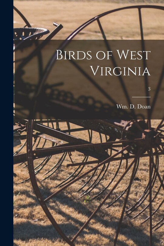 Front cover_Birds of West Virginia; 3