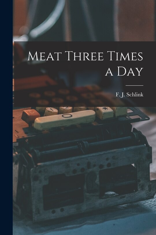 Front cover_Meat Three Times a Day