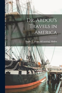 Front cover_Dr. Abdou's Travels in America