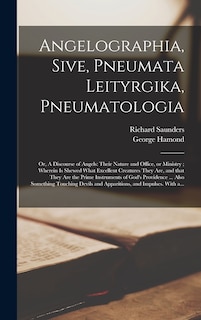 Front cover_Angelographia, Sive, Pneumata Leityrgika, Pneumatologia