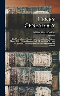 Front cover_Henry Genealogy
