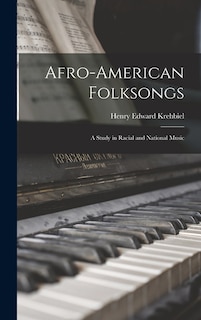 Couverture_Afro-American Folksongs