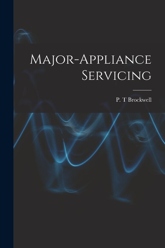 Front cover_Major-appliance Servicing