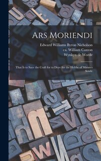 Front cover_Ars Moriendi