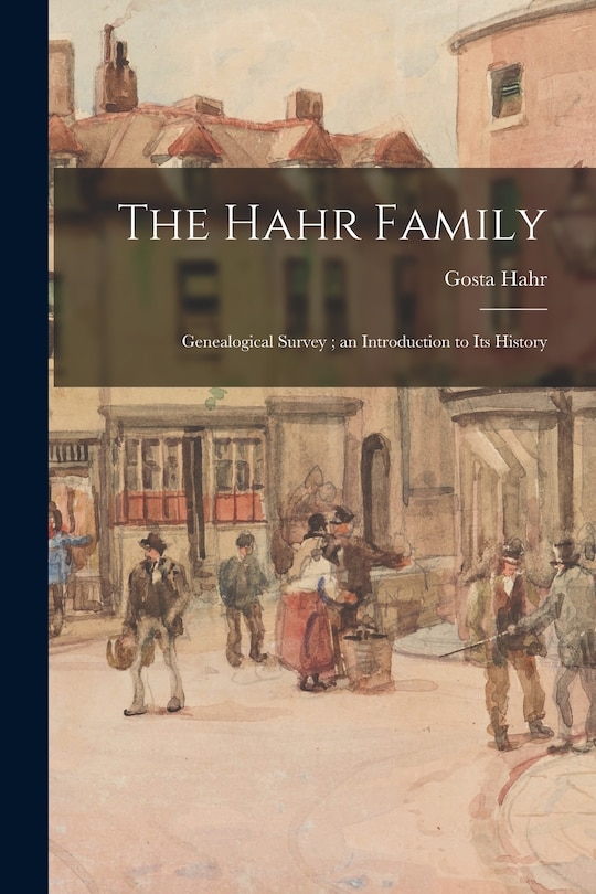 Couverture_The Hahr Family