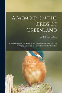 Couverture_A Memoir on the Birds of Greenland