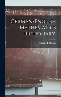 Front cover_German-English Mathematics Dictionary.