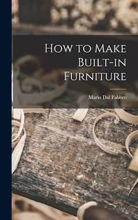 Front cover_How to Make Built-in Furniture