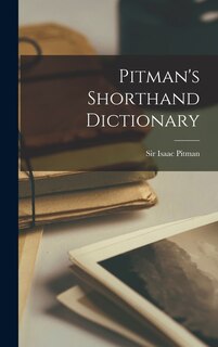 Front cover_Pitman's Shorthand Dictionary [microform]