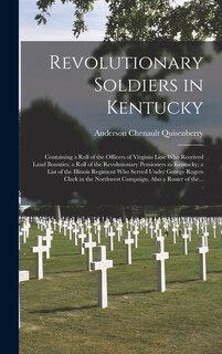 Front cover_Revolutionary Soldiers in Kentucky