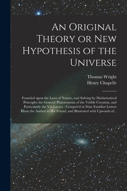Front cover_An Original Theory or New Hypothesis of the Universe