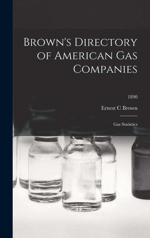 Front cover_Brown's Directory of American Gas Companies