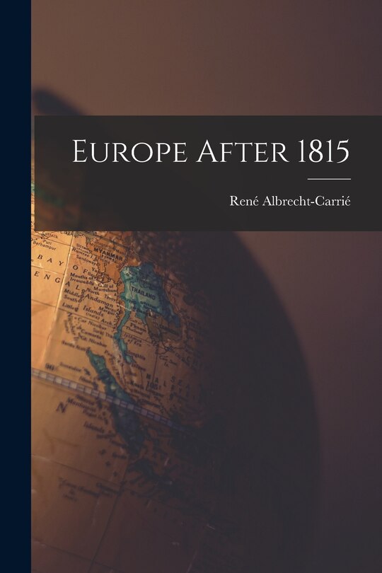 Couverture_Europe After 1815