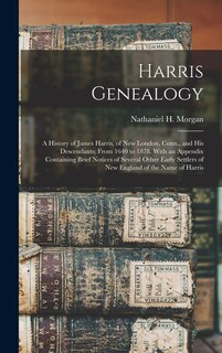 Front cover_Harris Genealogy