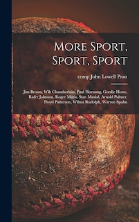 Front cover_More Sport, Sport, Sport